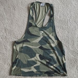 Gymshark | Stringer Camo Tank Top